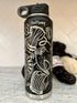 Laser Engraved Knitting Pattern 40 Oz Water Bottle